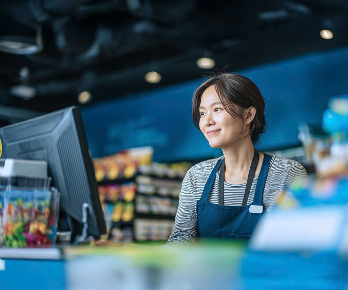 Ngân hàng tổ chức chương trình Giảm lãi suất vay tự động giúp hộ kinh doanh giảm bớt áp lực chi phí vay vốn. Ảnh: ACB