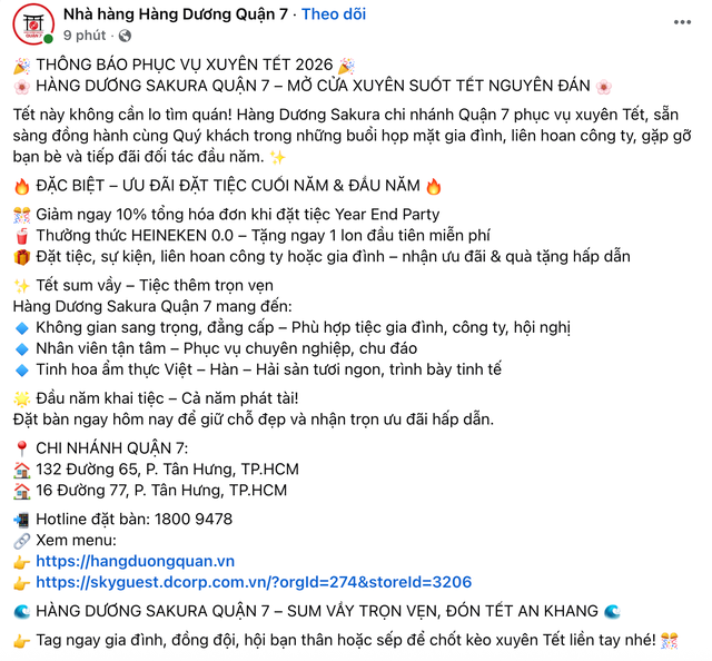 Hàng quán TPHCM bán xuyên Tết 2026: Nơi phụ thu 30 % , nơi không tăng giá - Ảnh 6.