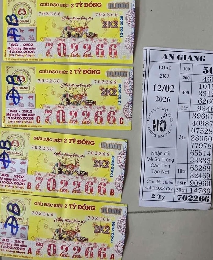 Xổ số miền Nam: Độc đắc lại “nổ” ở đại lý vé số Hổ - Ảnh 2.