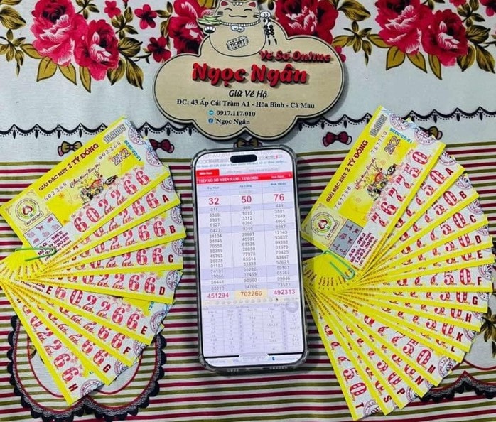 Xổ số miền Nam: Độc đắc lại “nổ” ở đại lý vé số Hổ - Ảnh 4.