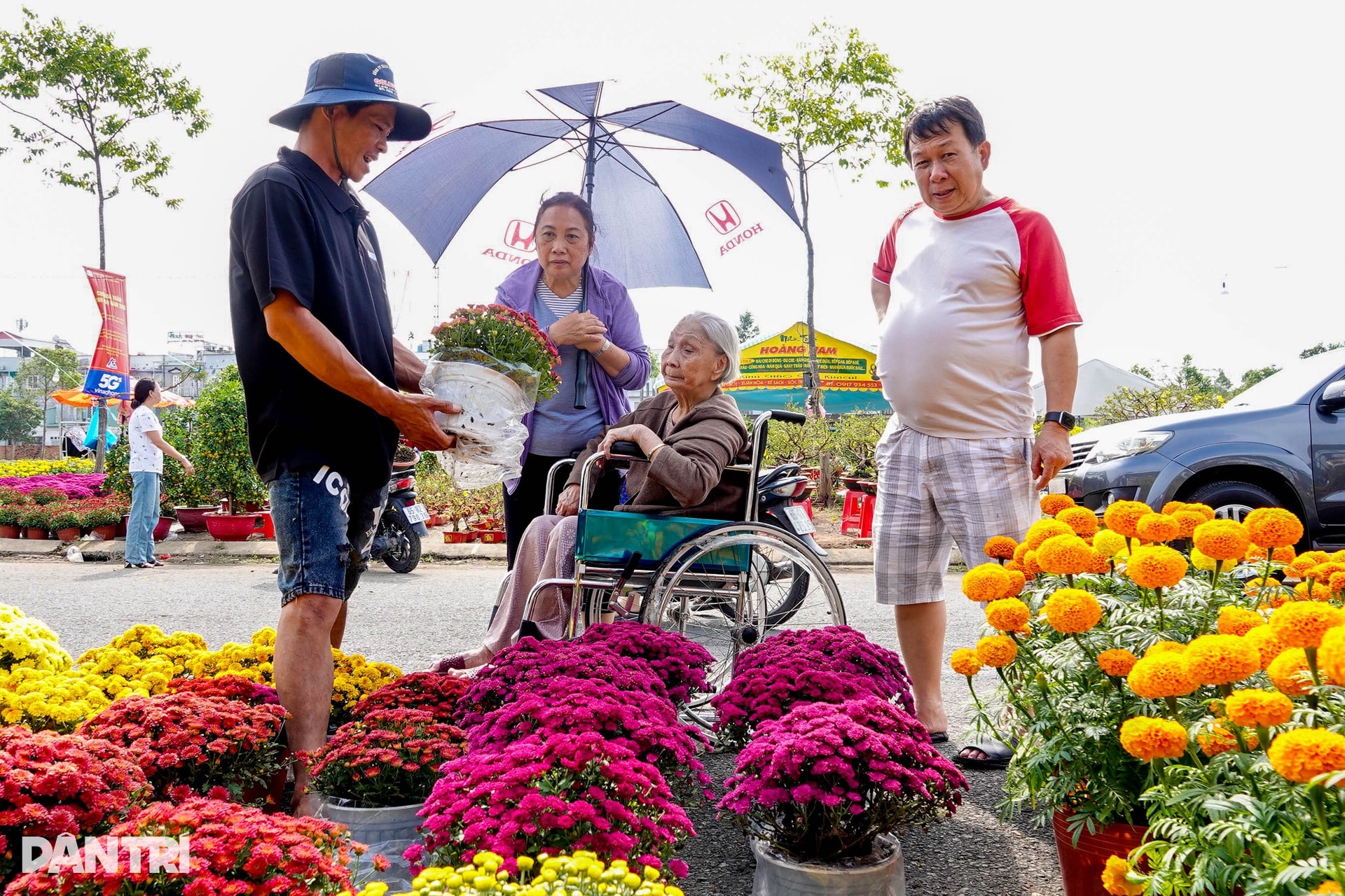 Chợ hoa Tết Cần Thơ nhộn nhịp, hoa cỡ vừa và nhỏ hút khách - 3