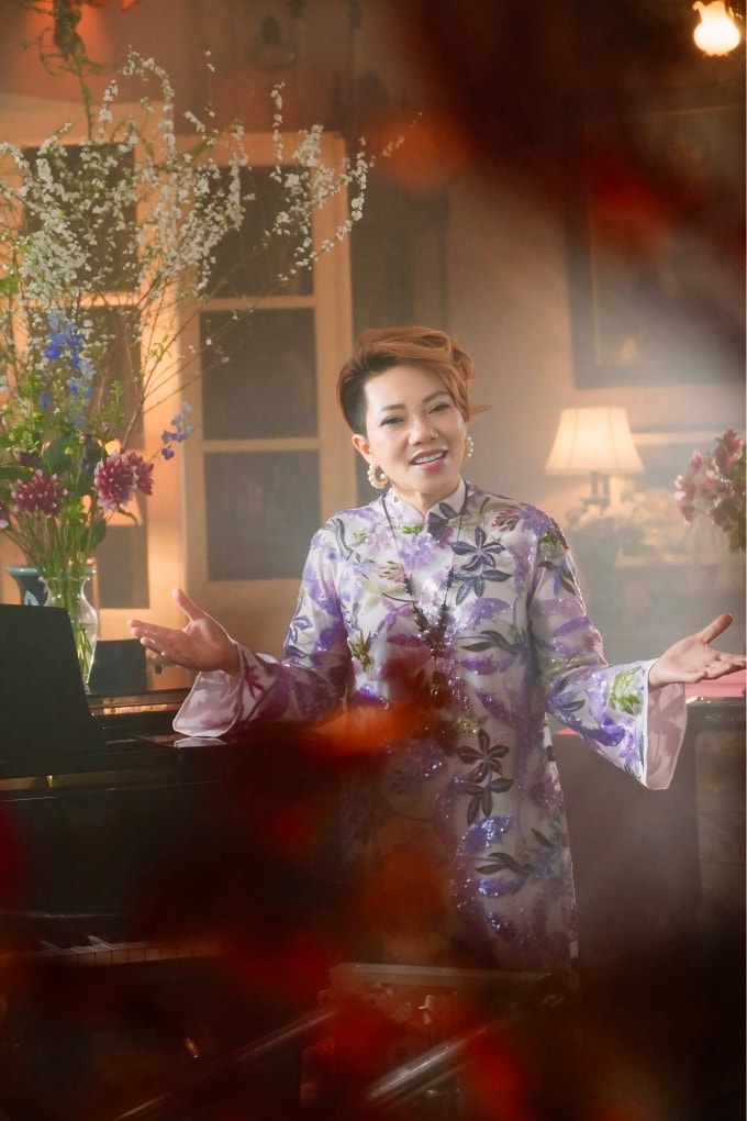 Hà Trần trong MV. Ảnh: Nhân vật cung cấp