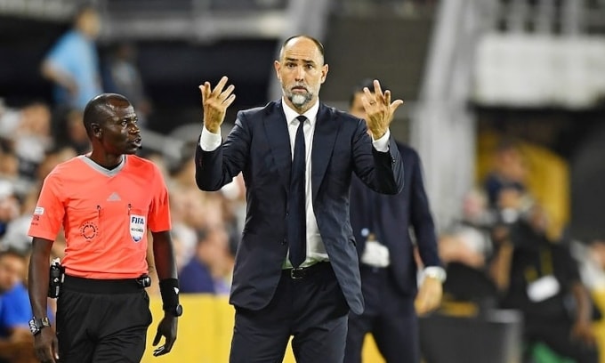 HLV Igor Tudor trong trận Juventus gặp Al Ain ở vòng bảng FIFA Club World Cup trên sân Audi, thành phố Washington, DC, Mỹ ngày 18/6/2025. Ảnh: Reuters