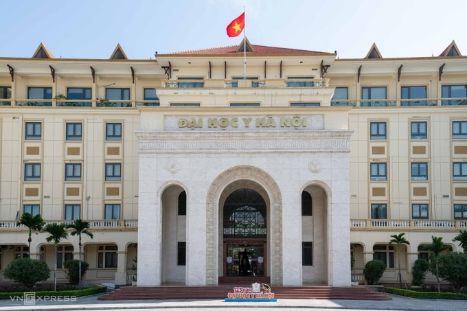 Trụ sở chính Đại học Y Hà Nội. Ảnh: Hoàng Giang