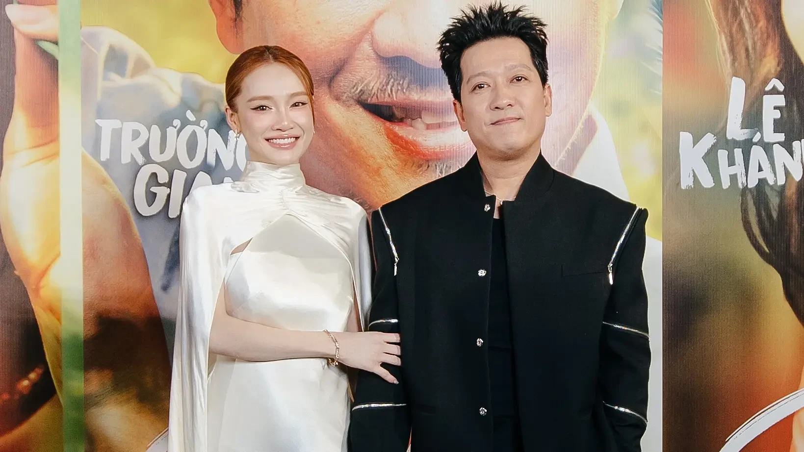 Nhã Phương chúc mừng Trường Giang ra mắt phim điện ảnh đầu tay