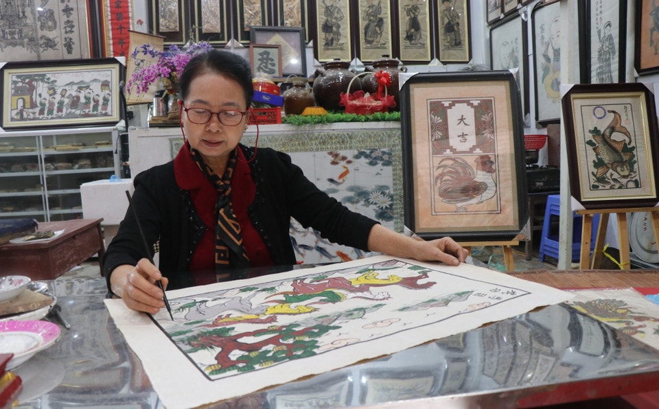 Hình tượng con ngựa trên tranh dân gian Đông Hồ- Ảnh 5.