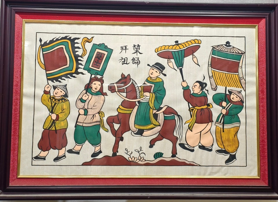 Hình tượng con ngựa trên tranh dân gian Đông Hồ- Ảnh 2.