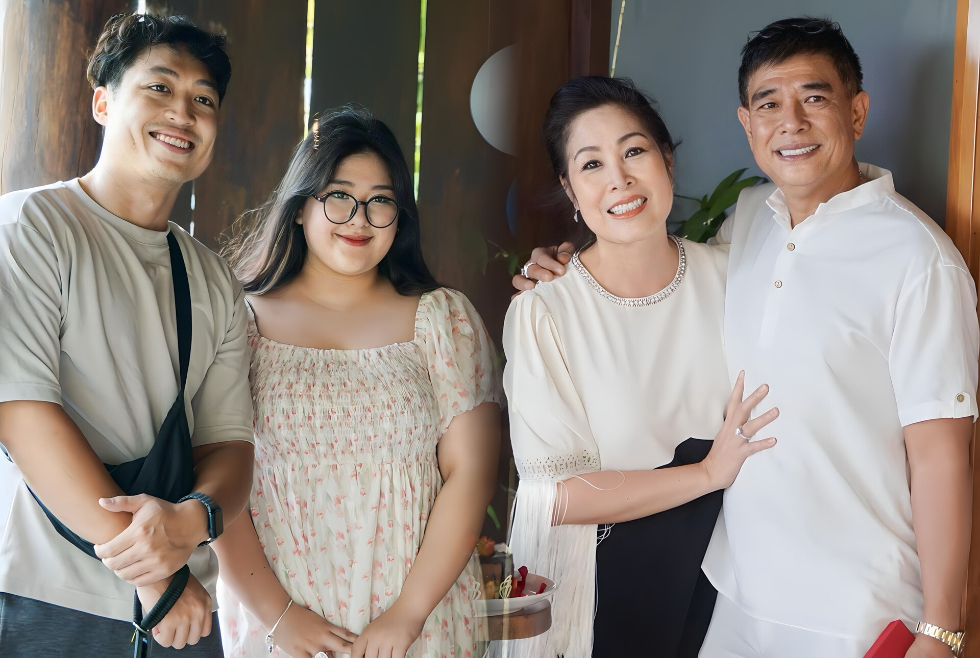 Tổ ấm hạnh phúc của NSND Hồng Vân.