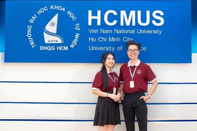 Sinh viên trường Đại học Khoa học Tự nhiên TP HCM. Ảnh: HCMUS