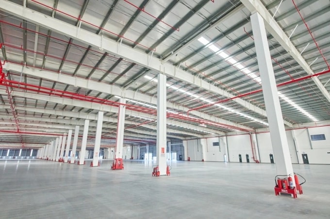 Bên trong dự án Core5 Factory Village tại khu công nghiệp Deep C Hải Phòng II. Ảnh: Core5 Việt Nam