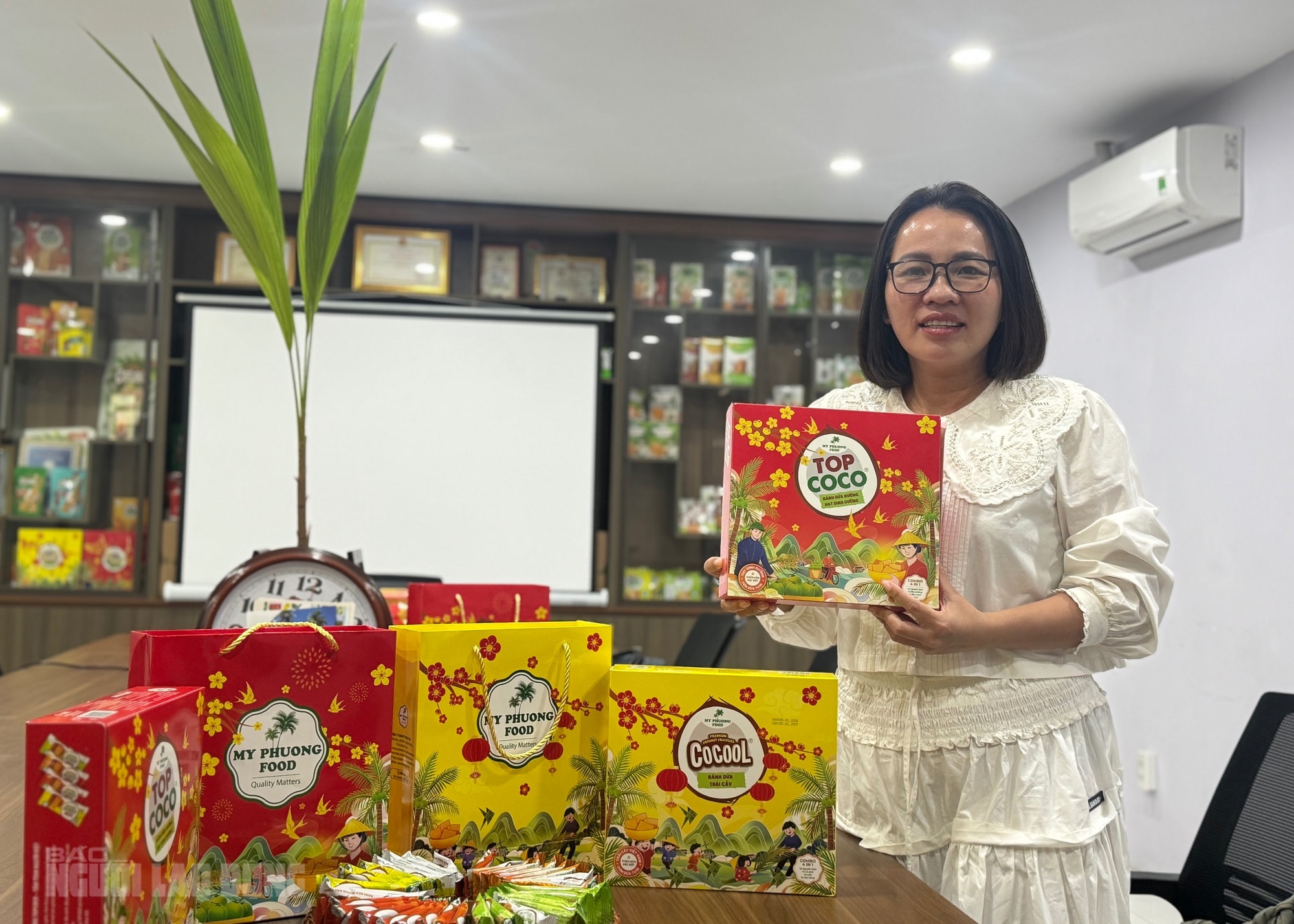 Hành trình đưa bánh dừa Việt Nam ra thế giới của nữ doanh nhân gốc Bình Định - Ảnh 3.