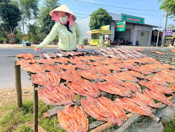 Khô cá lóc Cần Thơ: Nguồn thu nhập ổn định cho Người dân dịp Tết 2026 - Ảnh 1. Khô cá lóc Cần Thơ: Nguồn thu nhập ổn định cho Người dân dịp Tết 2026 - Ảnh 1.
