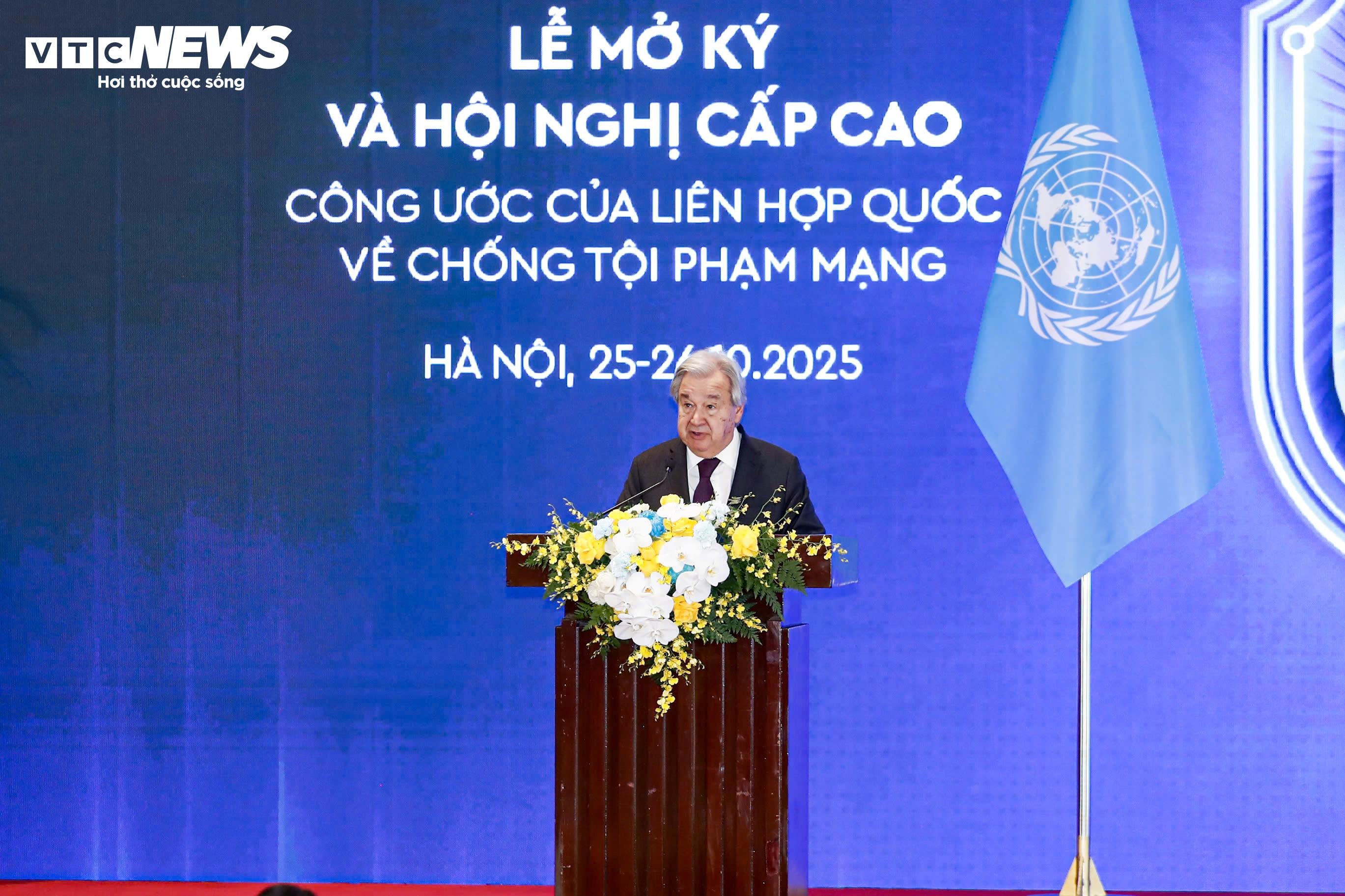 Tổng Thư ký Liên hợp quốc António Guterres. (Ảnh: Minh Đức)