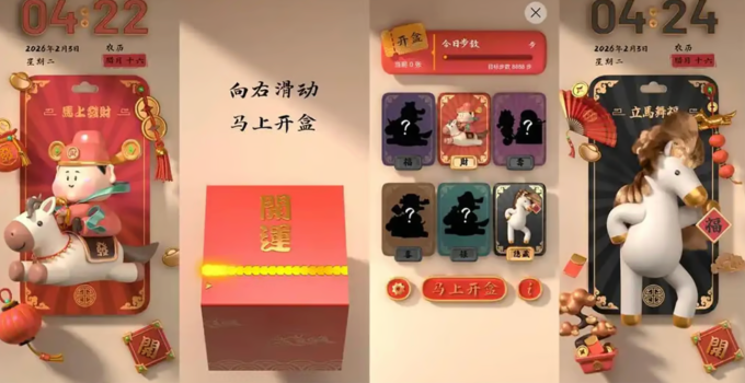 Những món quà ảo giúp giới trẻ Trung Quốc đón năm mới theo cách riêng. Ảnh: Baidu