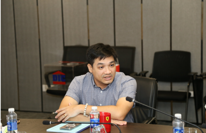 Ông Nguyễn hùng Cường, Chủ tịch DIC Corp. Ảnh: DIG