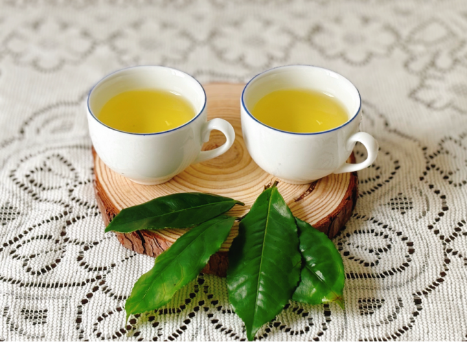 Trà xanh giàu chất chống oxy hóa. Ảnh: Bảo Bảo