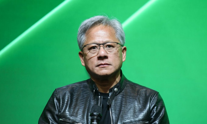 Jensen Huang, CEO Nvidia tại Triển lãm Computex 2024 tại Đài Loan, hồi tháng 6/2024. Ảnh: Khương Nha