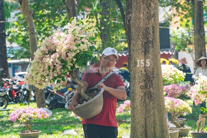 VIDEO: Xả hoa Tết giá 100.000 đồng vắng khách vào trưa 29 Tết tại TPHCM - Ảnh 18.