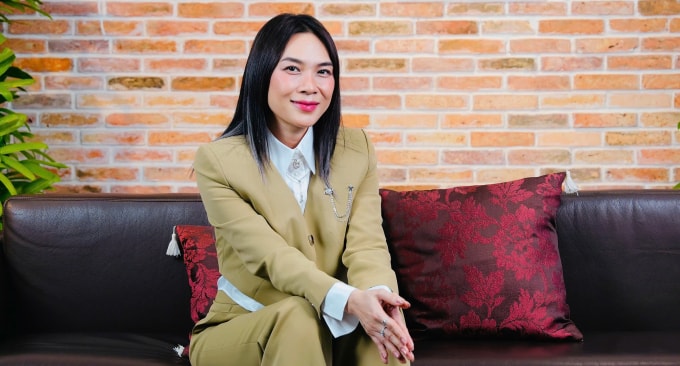 Mỹ Tâm trong buổi phỏng vấn đầu tháng 2. Ảnh: Minh Hoàng