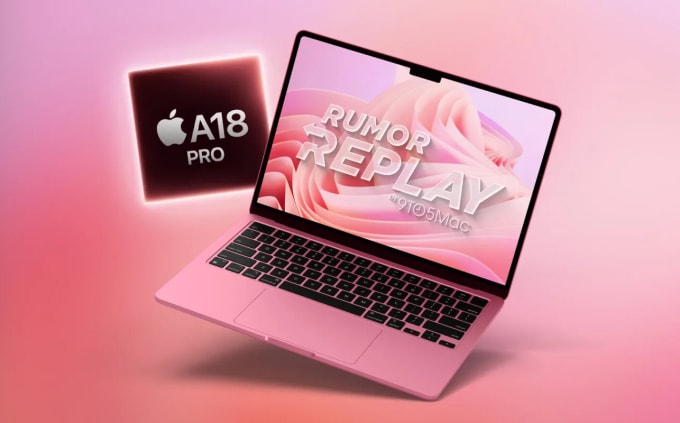 MacBook dùng chip iPhone sẽ ra mắt nửa đầu 2026. Ảnh minh họa: 9to5Mac