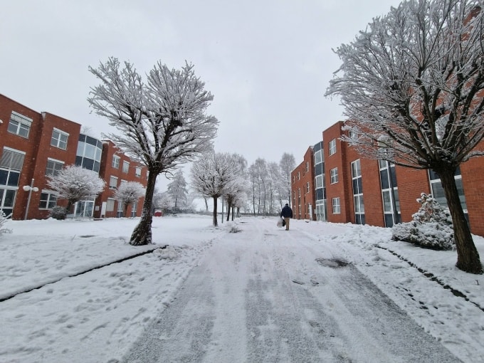 Khung cảnh ở  thành phố Norderstedt, Đức. Ảnh: Nhân vật cung cấp