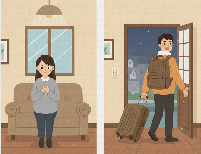 Chồng vô tư về quê ăn Tết, để tôi mang bầu sắp sinh ở nhà một mình