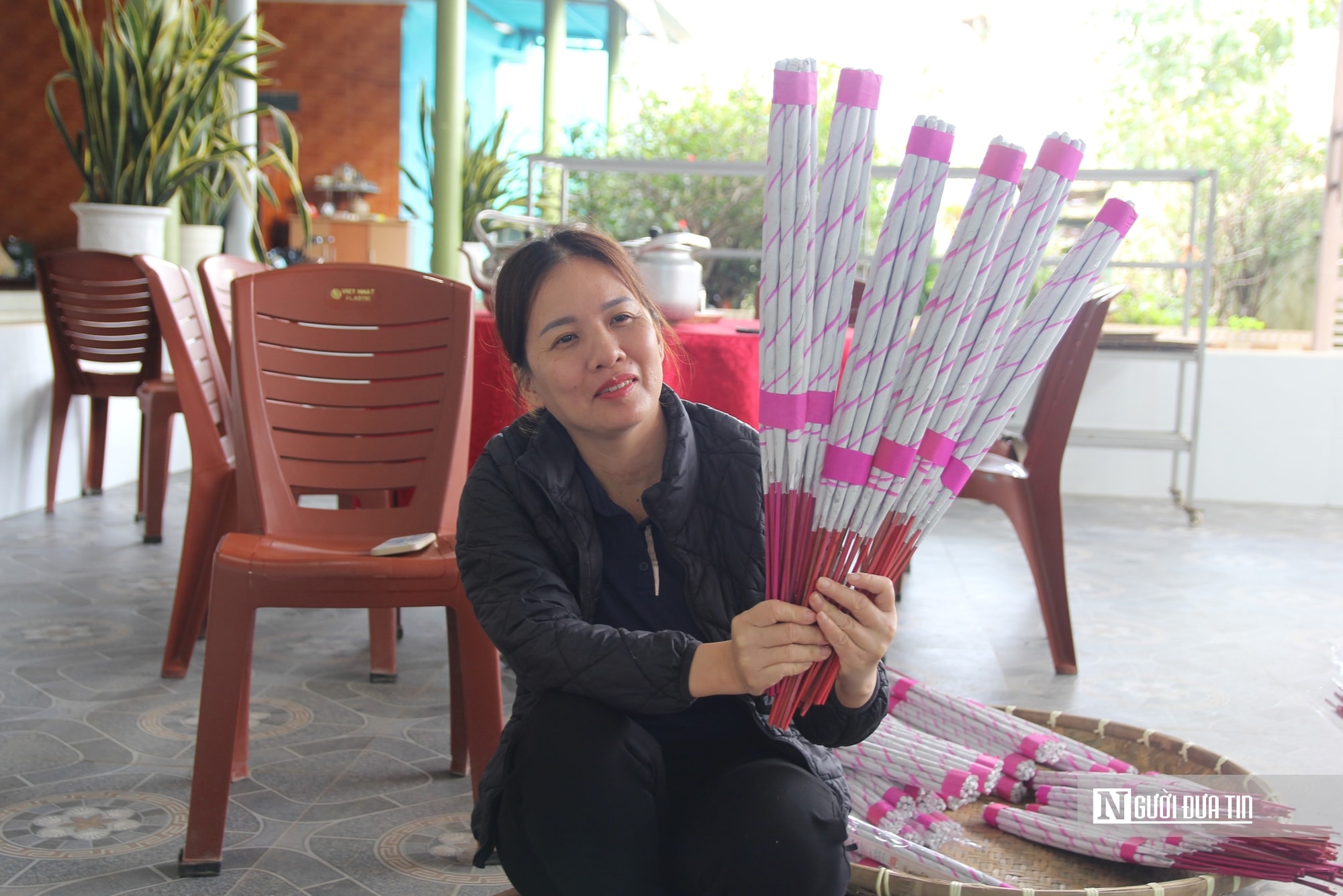 Ngát hương Xuân nơi “thủ phủ” dó trầm - Ảnh 5.