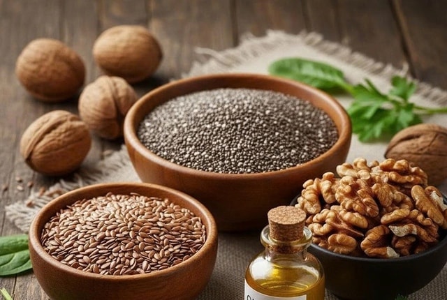 Những loại thực phẩm thực vật giàu omega-3, quan trong với sức khỏe - Ảnh 1.