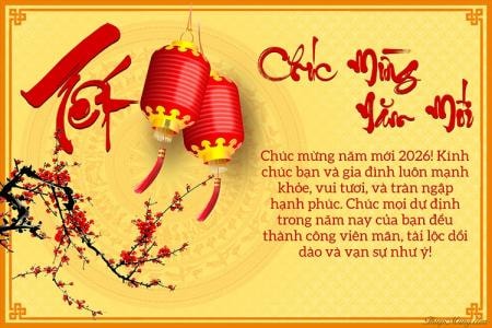 Những mẫu thiệp chúc Tết Bính Ngọ 2026 đẹp nhất- Ảnh 13.
