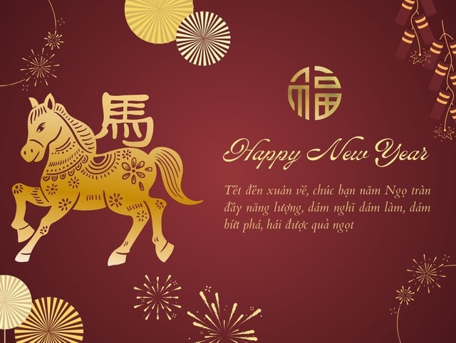 Những mẫu thiệp chúc Tết Bính Ngọ 2026 đẹp nhất- Ảnh 9.