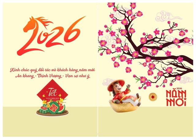 Những mẫu thiệp chúc Tết Bính Ngọ 2026 đẹp nhất- Ảnh 22.