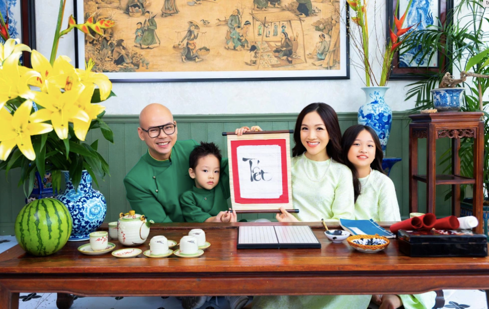 Tổ ấm hạnh phúc của Phan Đinh Tùng.