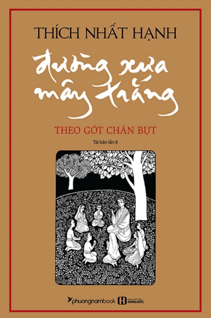 Bìa tác phẩm Đường xưa mây trắng. Ảnh: Phuong Nam Books