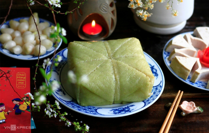 Bánh chưng là linh hồn của ngày Tết. Ảnh: Bùi Thủy