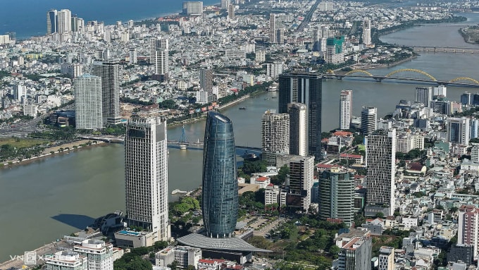 Bất động sản trung tâm Đà Nẵng. Ảnh: Nguyễn Đông