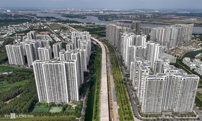 Bất động sản khu đông TP HCM. Ảnh: Quỳnh Trần