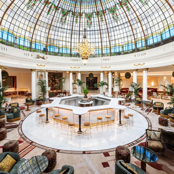 Một khách sạn hạng sang ở Madrid, Tây Ban Nha. Ảnh: Guide.Michelin