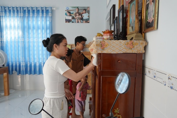 Tết của 5 chị em mồ côi ở Đồng Tháp - Ảnh 4.