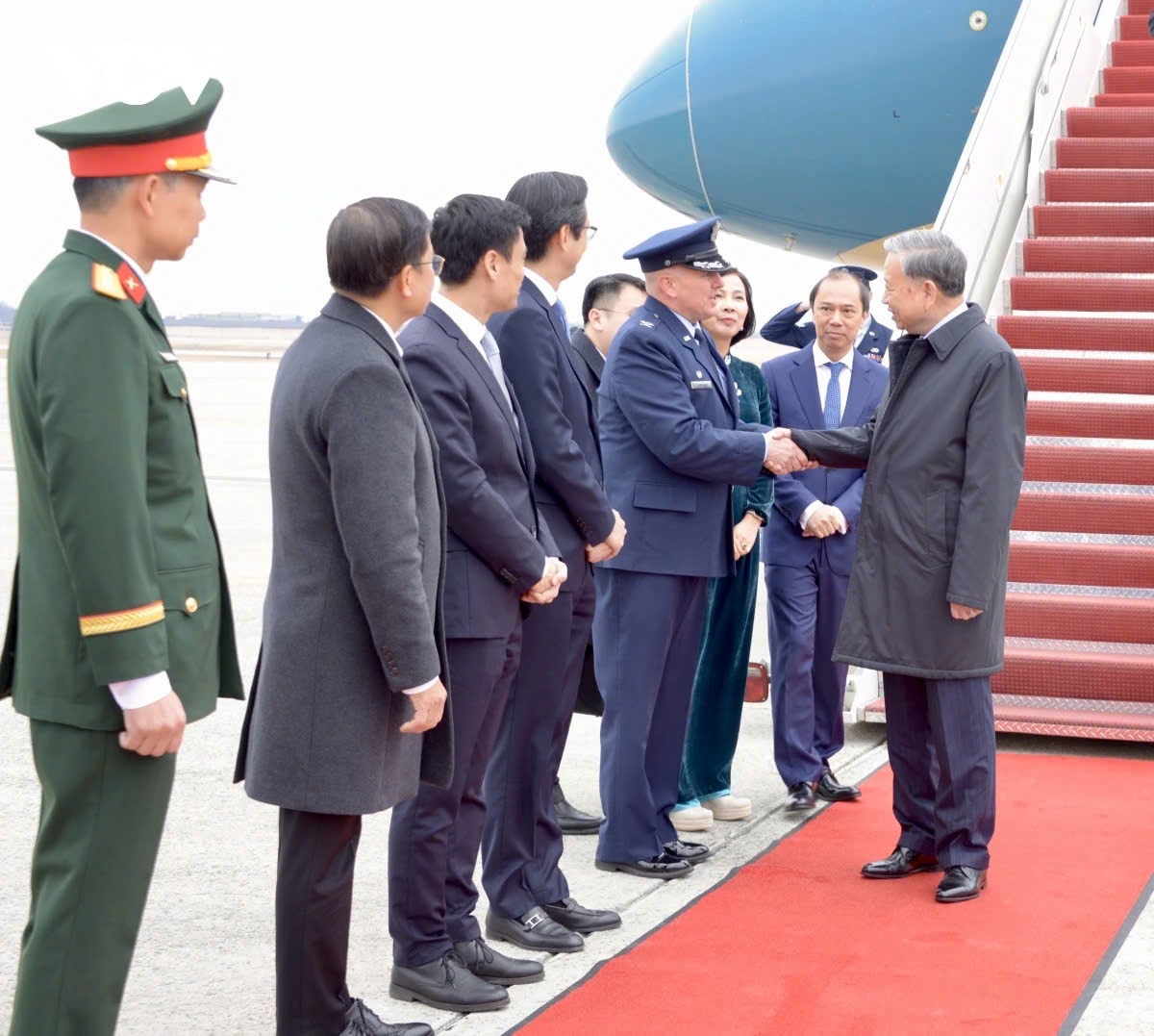 Tổng Bí thư Tô Lâm tới Hoa Kỳ dự cuộc họp khai mạc Hội đồng Hòa bình về Gaza - 2