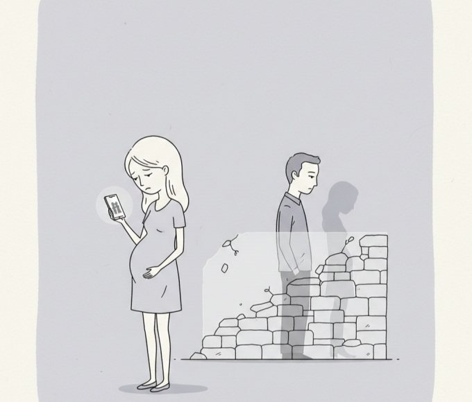 Bạn trai thú nhận đang dính án treo khi tôi thông báo có thai