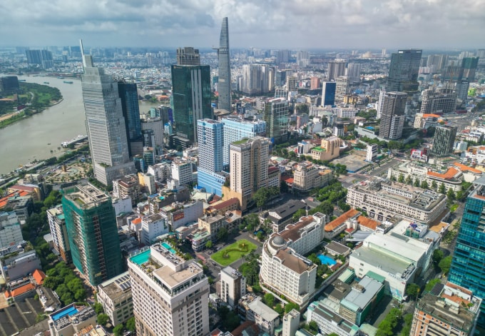 Bất động sản khu trung tâm TP HCM, tháng 7/2025. Ảnh: Quỳnh Trần