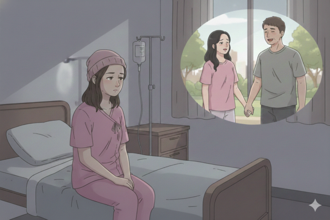 Để chồng có bạn gái vì tôi bệnh nặng, không đáp ứng được nhu cầu của anh