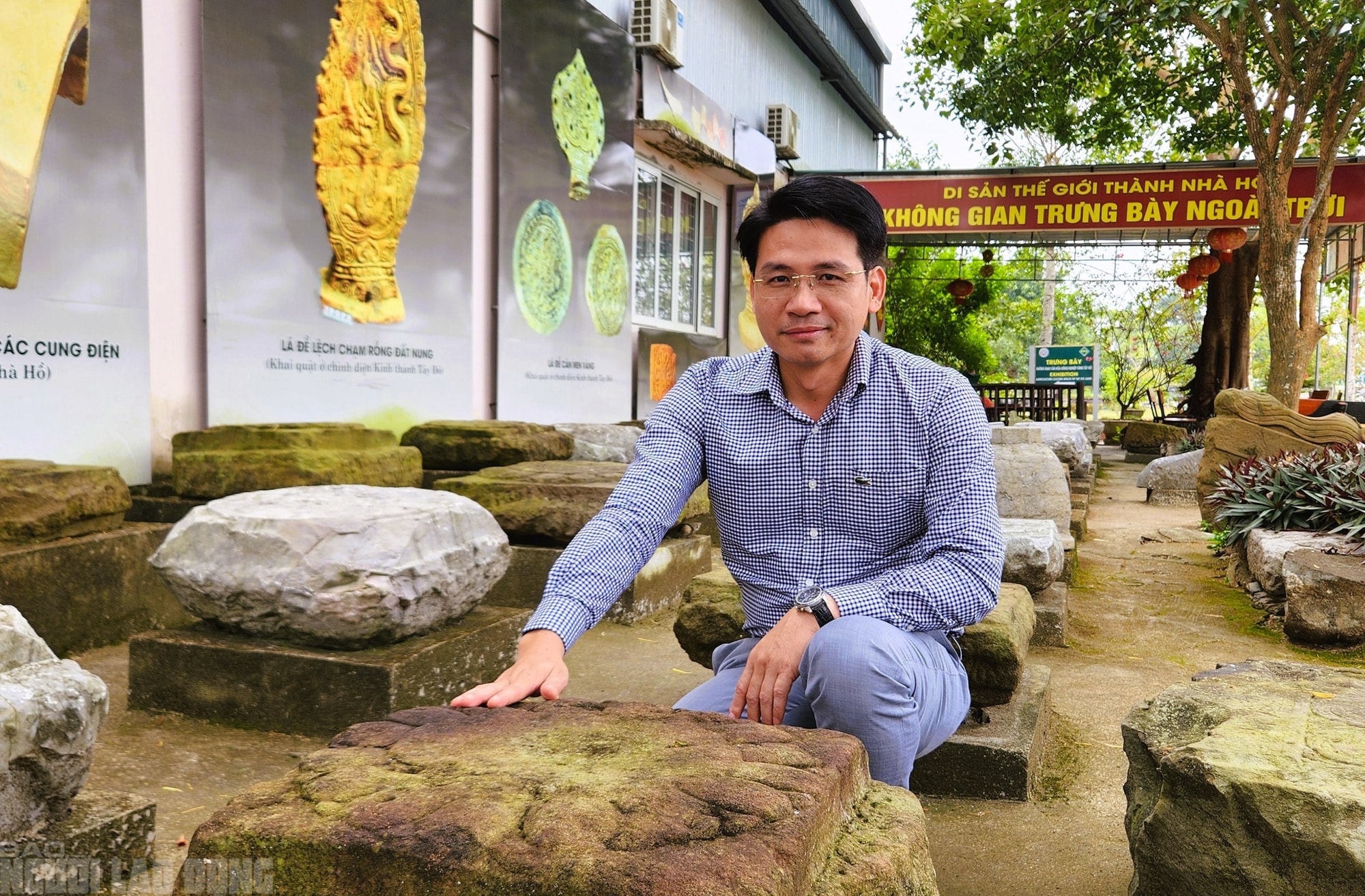 Kỳ bí những chân tảng đá hơn 600 năm ở Thành nhà Hồ - Ảnh 2.