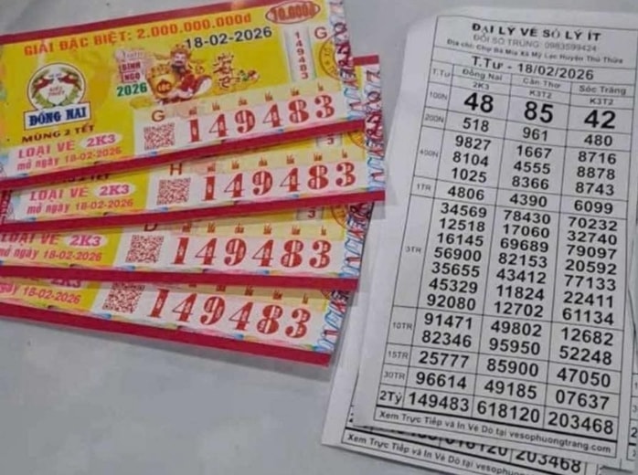 Xổ số miền Nam 2026: Người trúng giải độc đắc mùng 3 Tết bất ngờ lộ diện - Ảnh 2.
