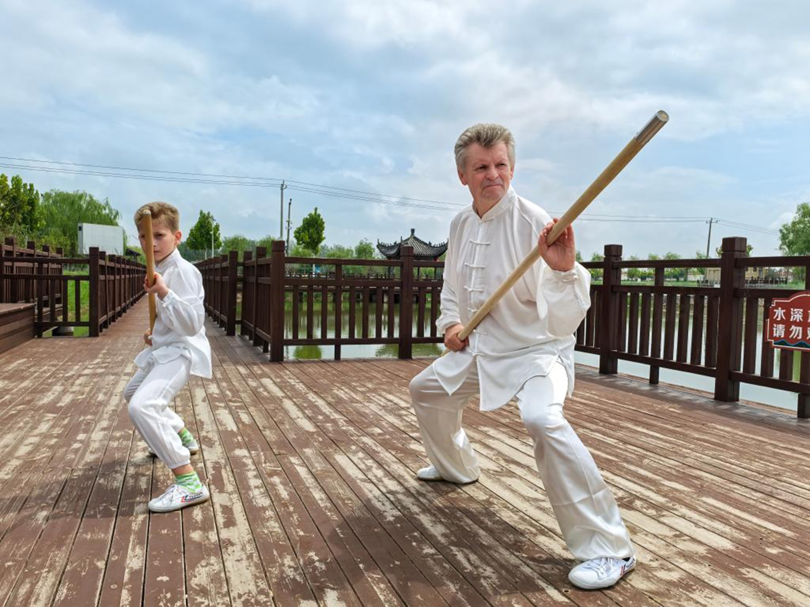 Yevgeny Ovchennikov đam mê võ công bất chấp tuổi tác