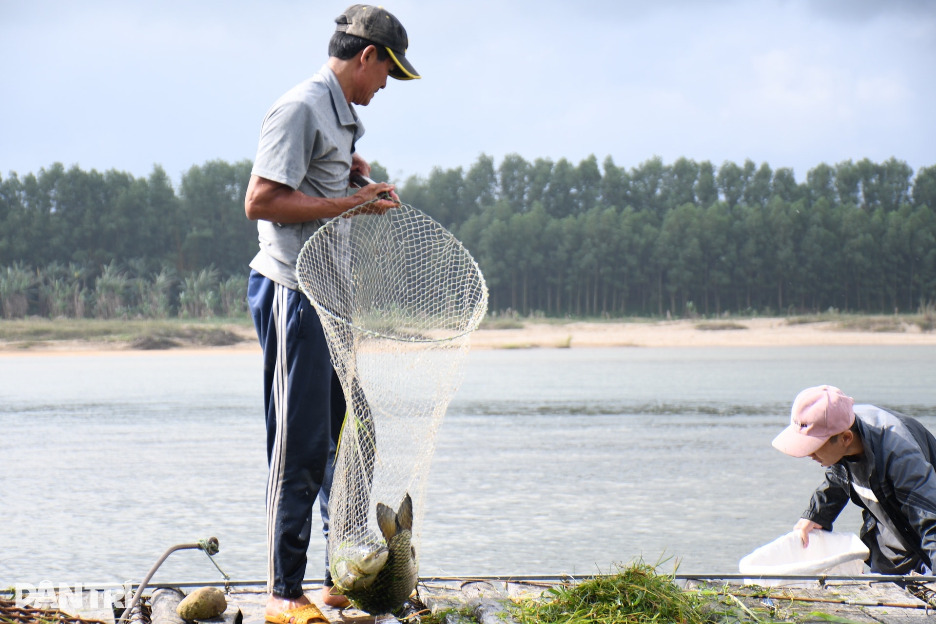 Thuyền cá bơi lên quốc lộ, kiếm 8-10 triệu đồng ngày Tết - 8 Thuyền cá bơi lên quốc lộ, kiếm 8-10 triệu đồng ngày Tết - 8