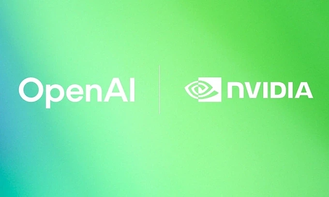 Logo của Open AI & Nvidia. Ảnh: OpenAI