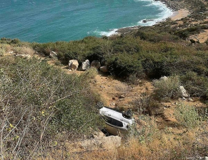 Hiện trường vụ tai nạn. Ảnh: Nghĩa Phạm