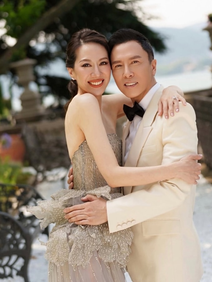 Vợ chồng Chân Tử Đan, Uông Thi Thi. Ảnh: HK01