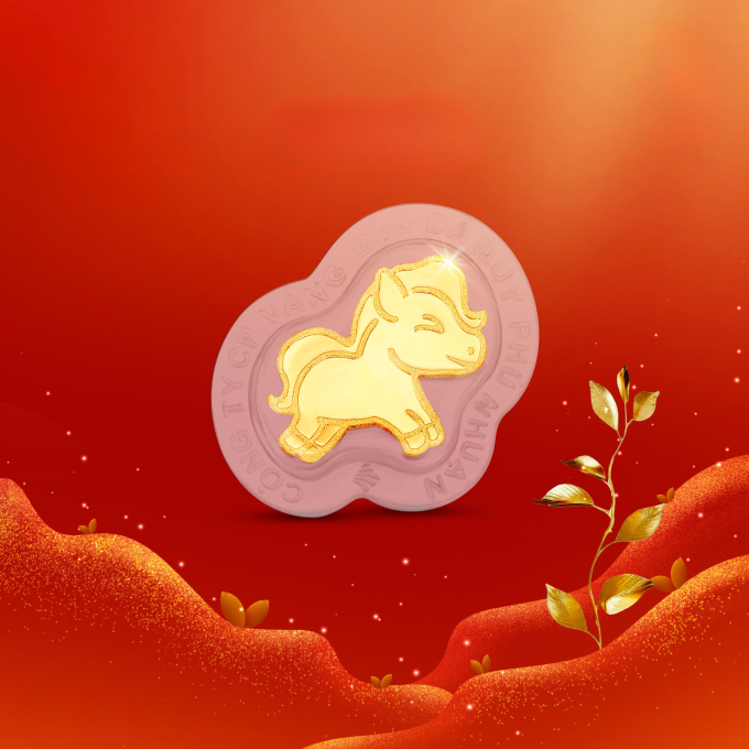 Vàng mini 99,99% Tiểu Lộc Đại Phát. Ảnh: PNJ